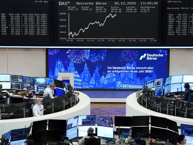 European stocks open 2026 at record highs as tech and defence lead gains — I-invdn-com.investing.com