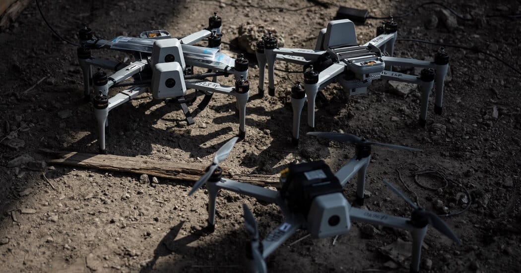 Ukraine conflict accelerates deployment of semiautonomous strike drones — Static01.nyt.com