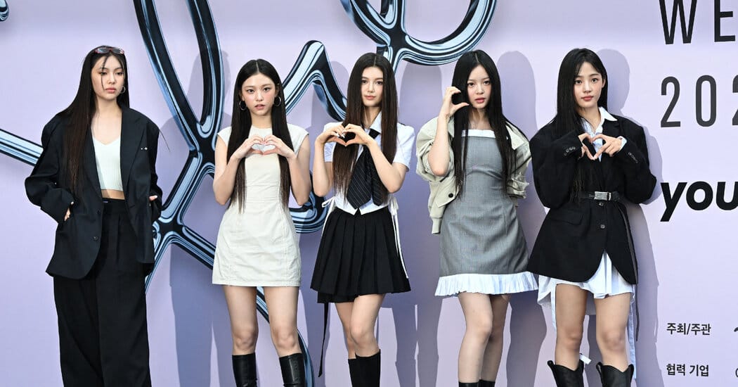 Ador says it has dropped NewJeans member Danielle amid dispute — Static01.nyt.com