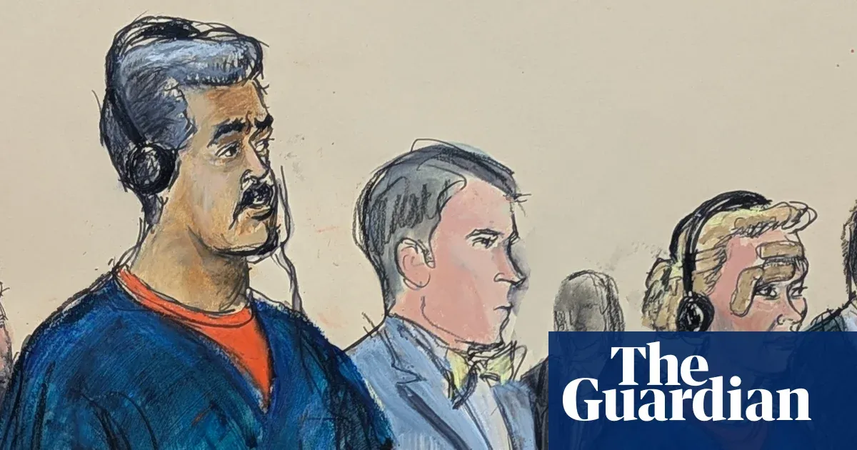 Nicolás Maduro arraigned in Manhattan federal court after capture — I.guim.co.uk