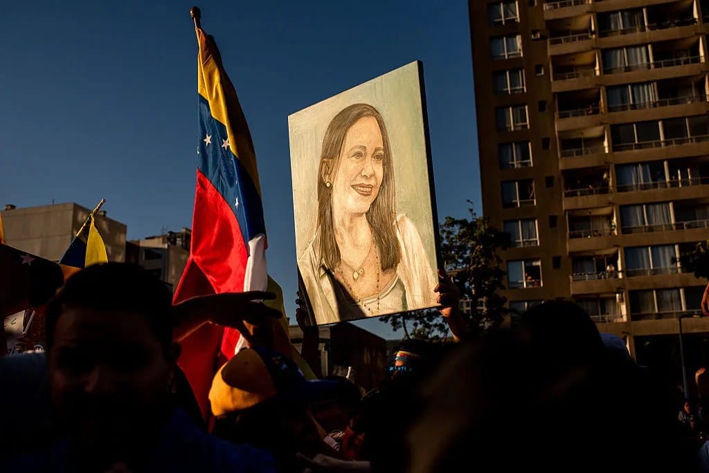 Trump distances himself from María Corina Machado as a post‑Maduro option — Api.time.com