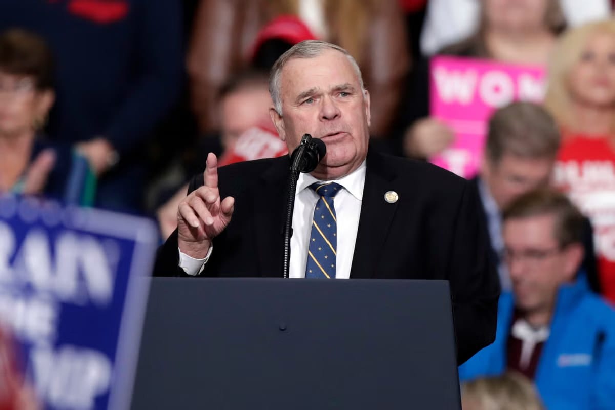 Rep Jim Baird and wife hospitalised after car crash, Trump says — Static.independent.co.uk