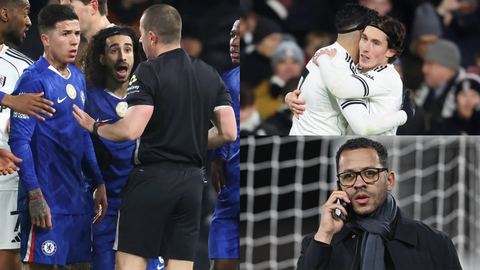 Cucurella red leaves 10-man Chelsea beaten 2-1 by Fulham — Assets.goal.com