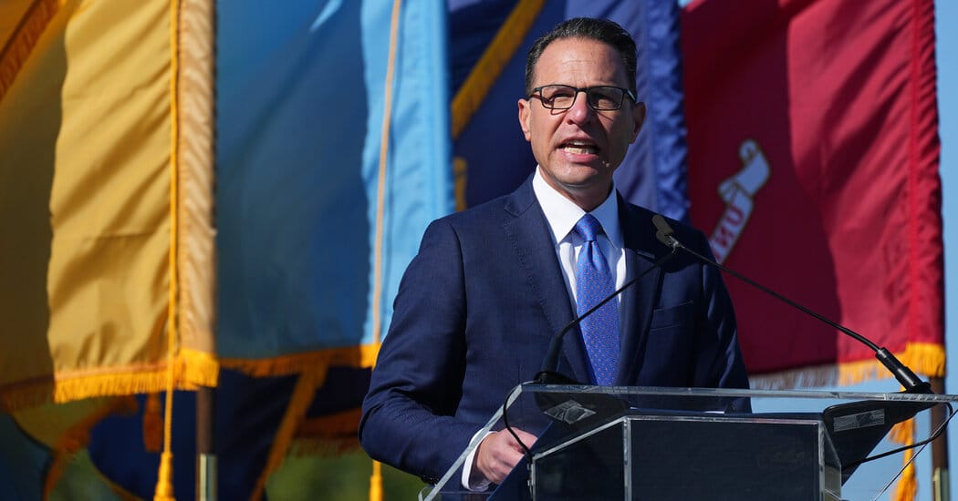 Josh Shapiro announces Pennsylvania re-election bid with large cash reserve — Static01.nyt.com