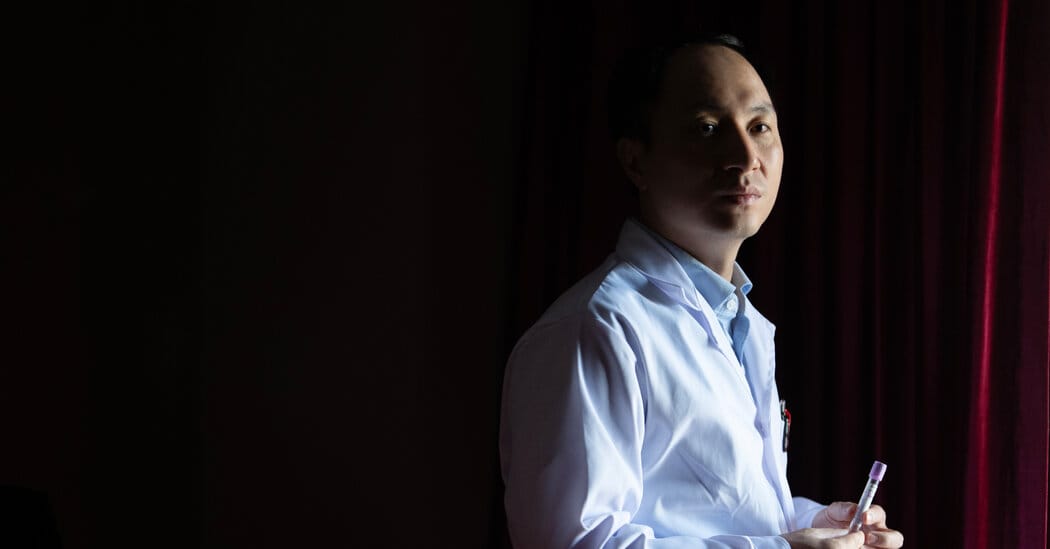 He Jiankui returns to gene-editing work in Beijing after prison — Static01.nyt.com
