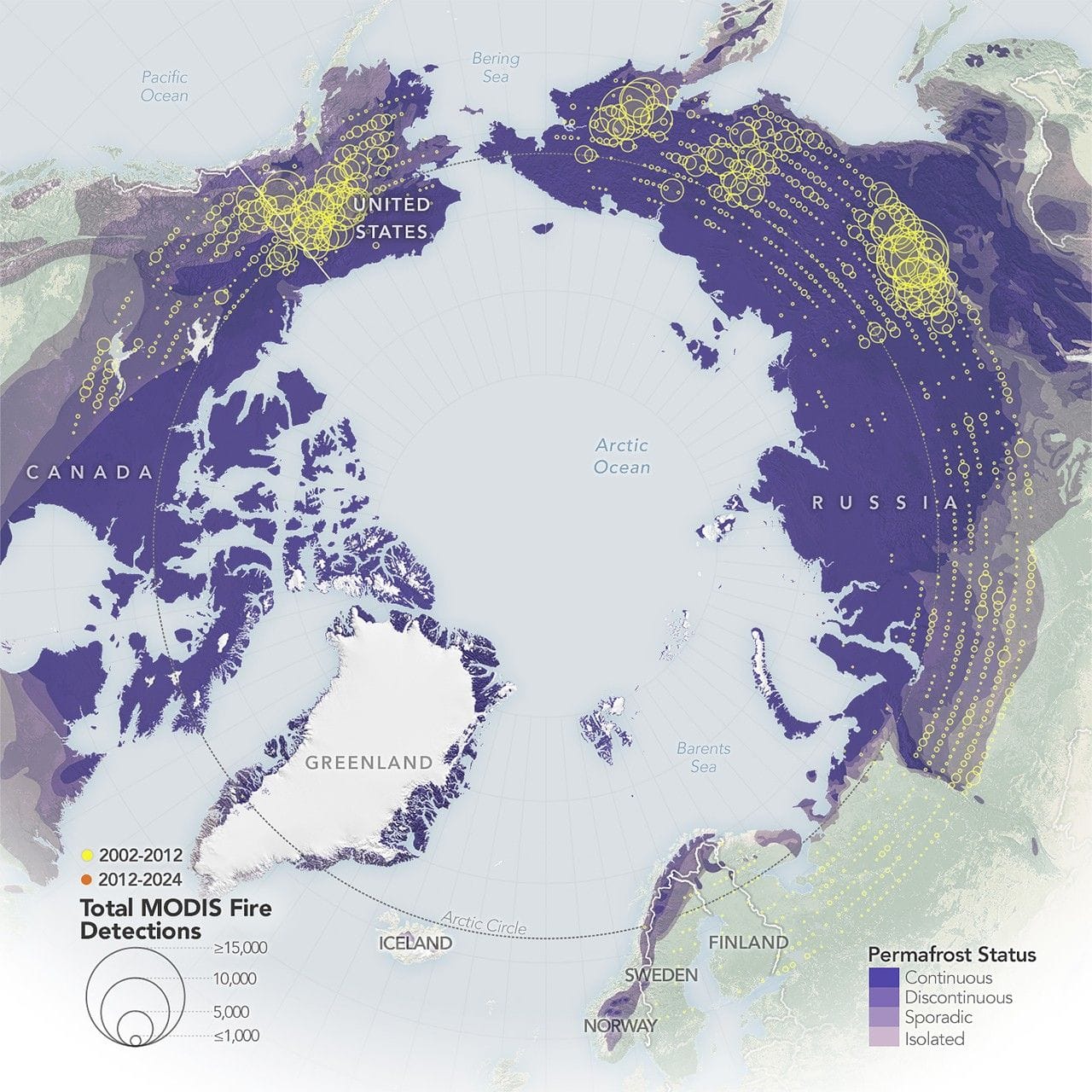 Satellite maps show rising wildfire activity across the far north — Assets.science.nasa.gov