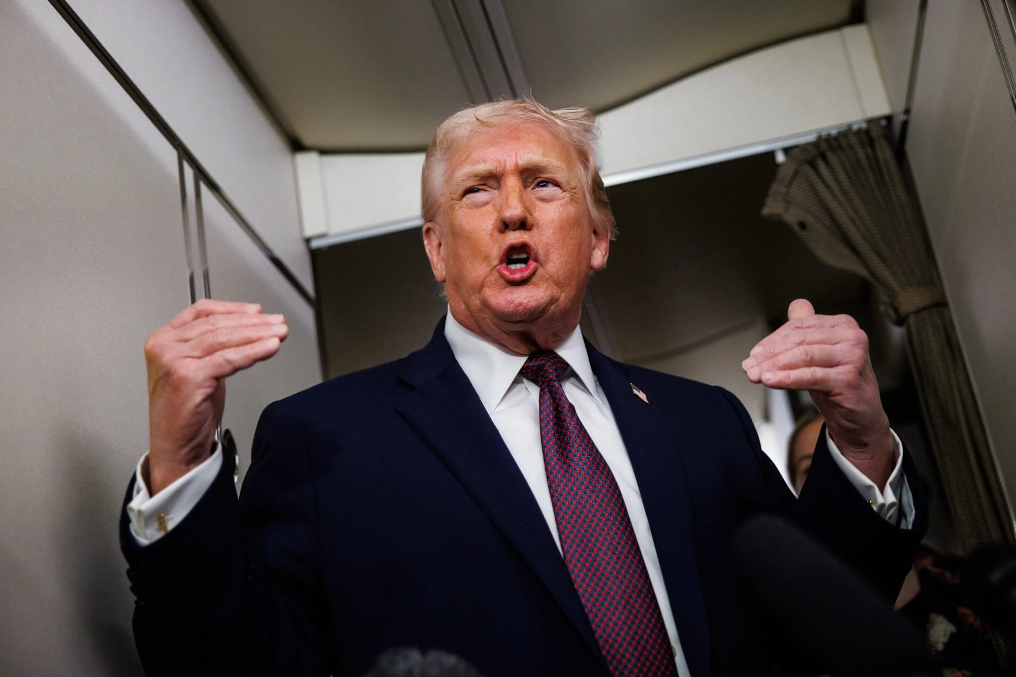Trump calls anything short of U.S. control of Greenland 'unacceptable' — Api.time.com