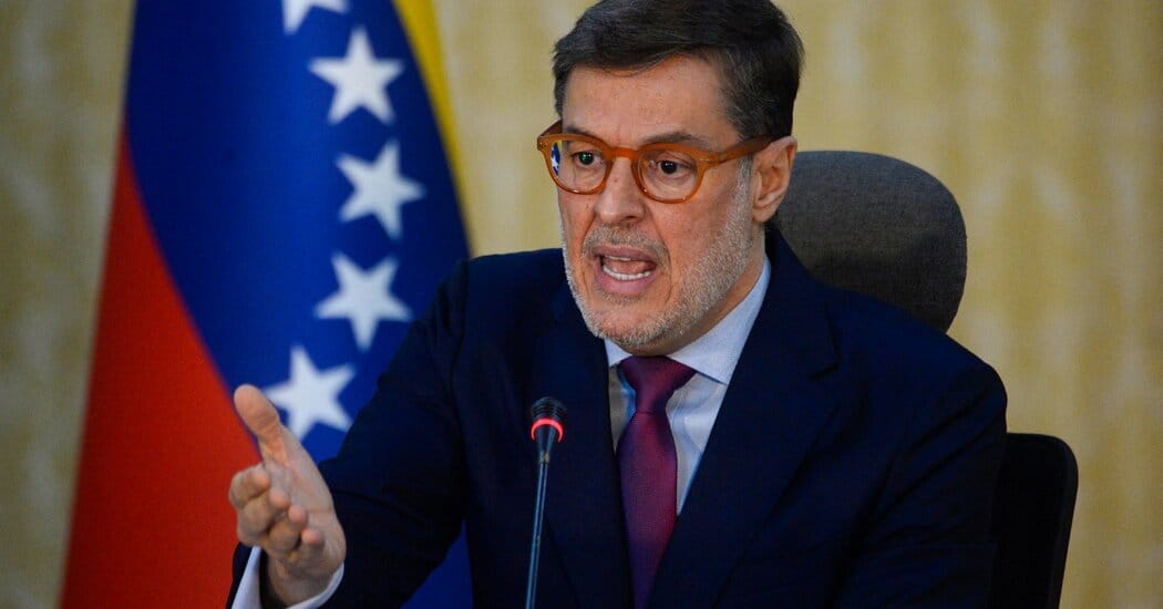Venezuelan envoy Félix Plasencia to travel to Washington to begin embassy reopening — Static01.nyt.com
