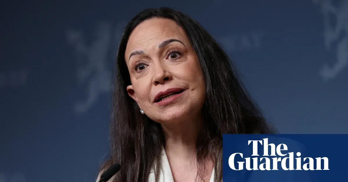 Trump to meet María Corina Machado at White House over Venezuela's future — I.guim.co.uk