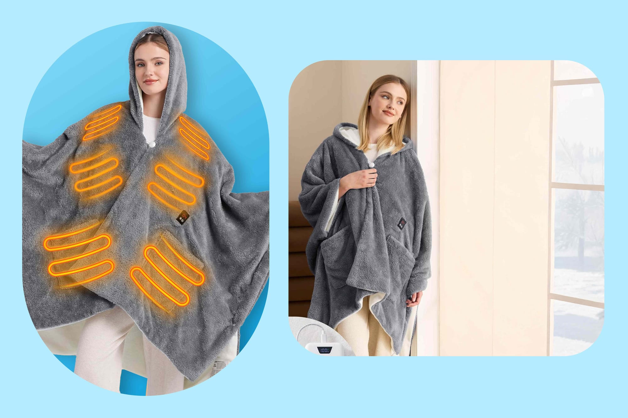 Bedsure wearable heated blanket, an Amazon best-seller, is $50 off — People.com