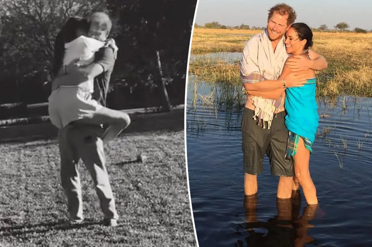 Meghan Markle posts black-and-white dance video with Prince Harry — Pagesix.com