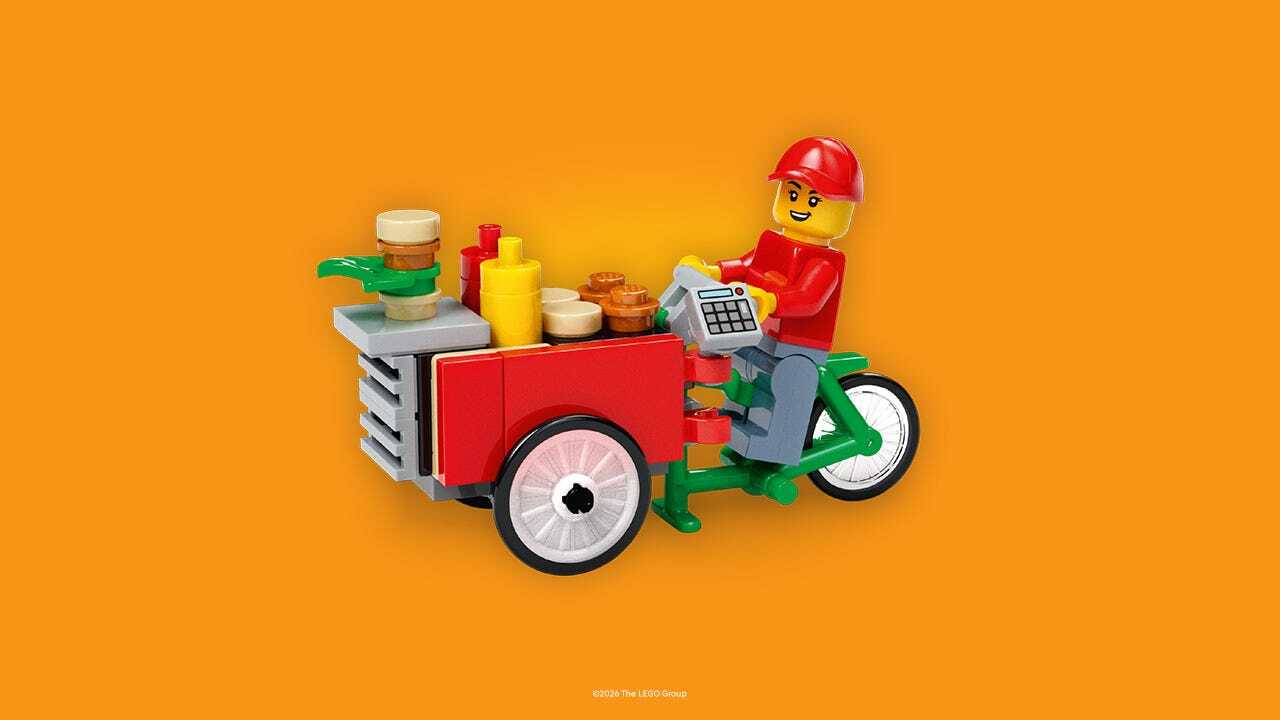Lego to give away exclusive Burger Bike Cart at select stores on Jan. 18 — Helios-i.mashable.com