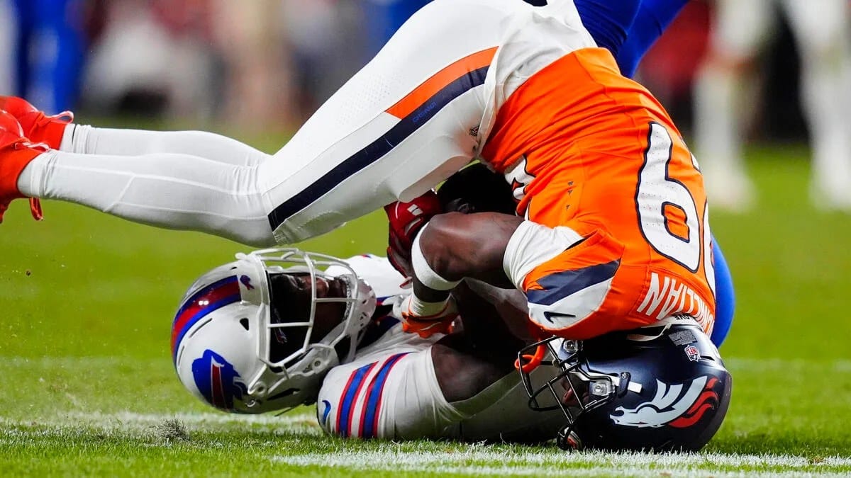 Broncos beat Bills 33-30 in OT; Bo Nix out for season with fractured ankle — Sportshub.cbsistatic.com