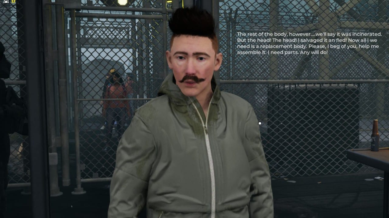 Quarantine Zone quest asks players to admit a survivor carrying a zombified head — Cdn.mos.cms.futurecdn.net