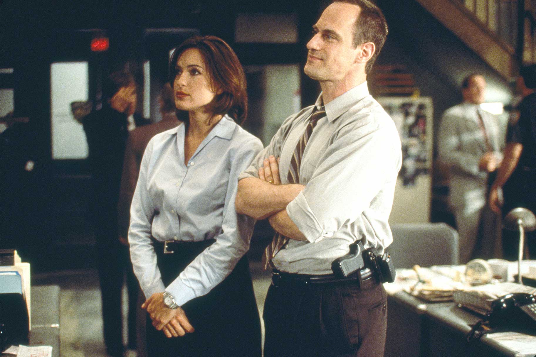 Meloni Remembers Favorite Line from First SVU Scene with Hargitay — Nbc.com