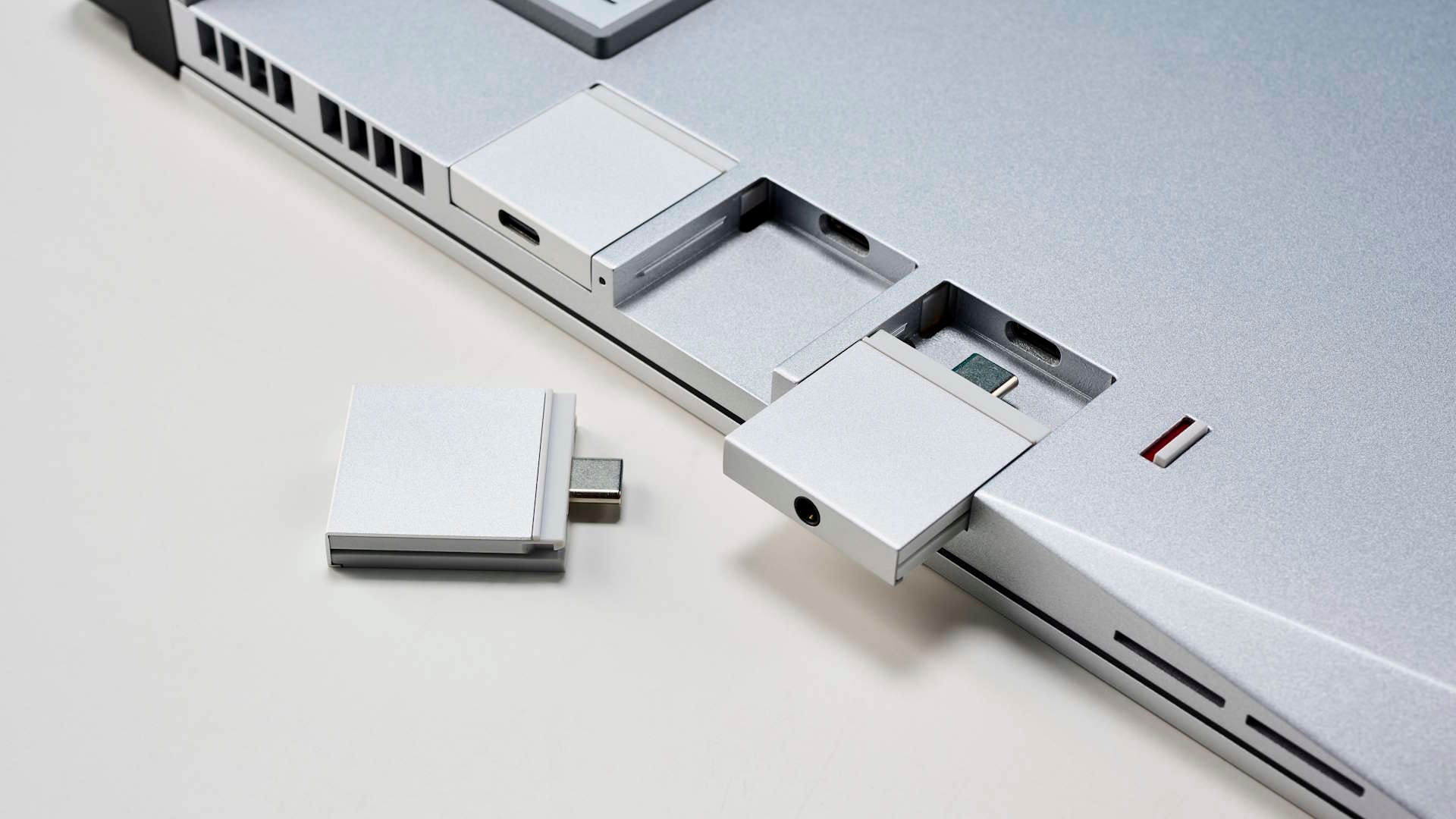 DockFrame modular USB-C hub works with Framework expansion cards — Cdn.mos.cms.futurecdn.net