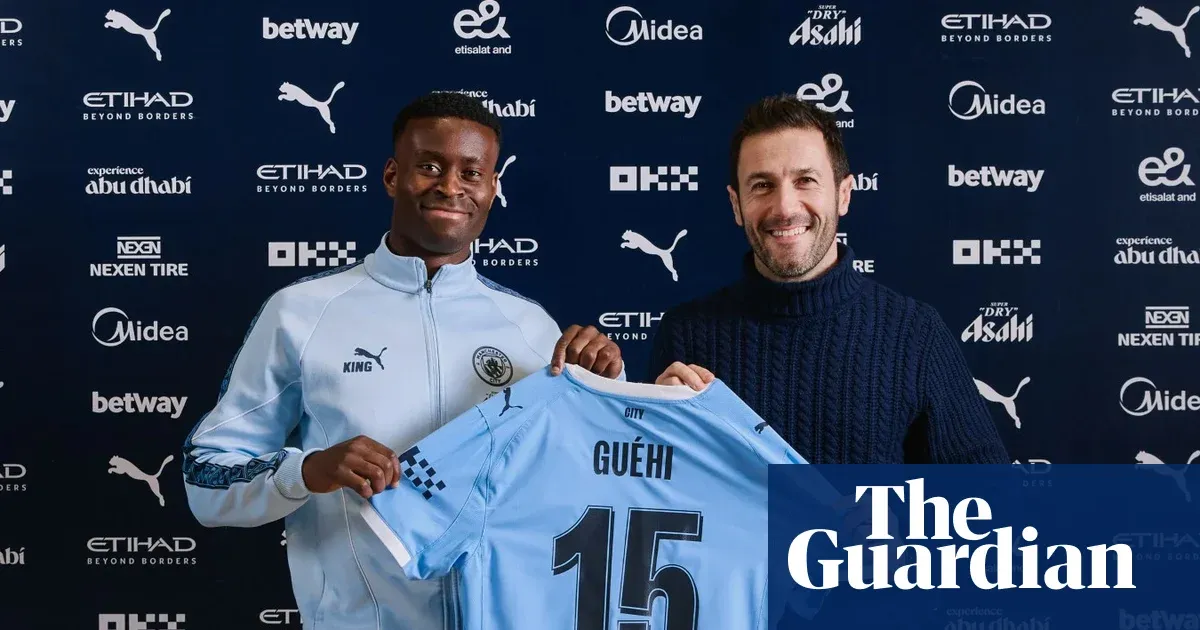 Marc Guéhi joins Manchester City from Crystal Palace for £20m — I.guim.co.uk