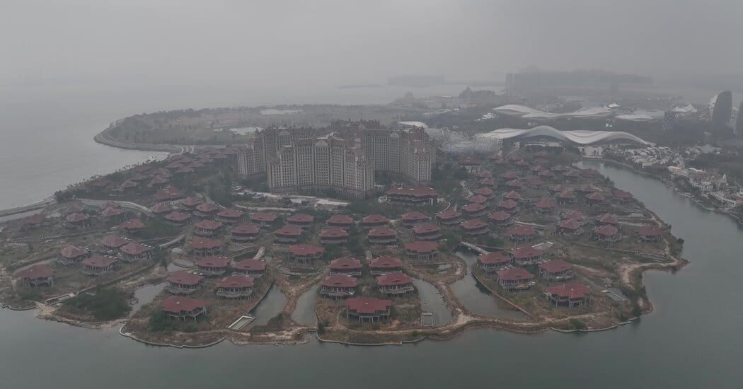 Evergrande’s Ocean Flower Island remains half-built and largely empty in Hainan — Static01.nyt.com