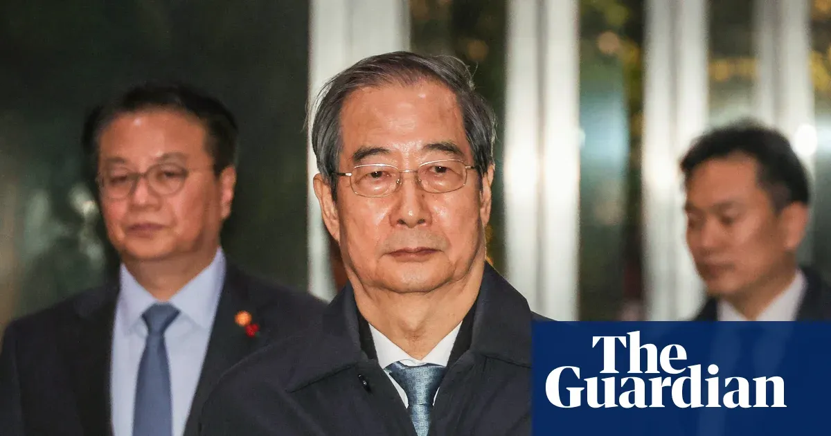 Han Duck-soo sentenced to 23 years over role in failed martial law attempt — I.guim.co.uk
