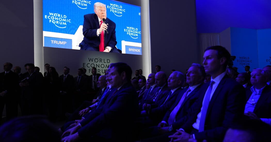 Trump Assails NATO, Europe and Pushes for Greenland Talks at Davos — Static01.nyt.com