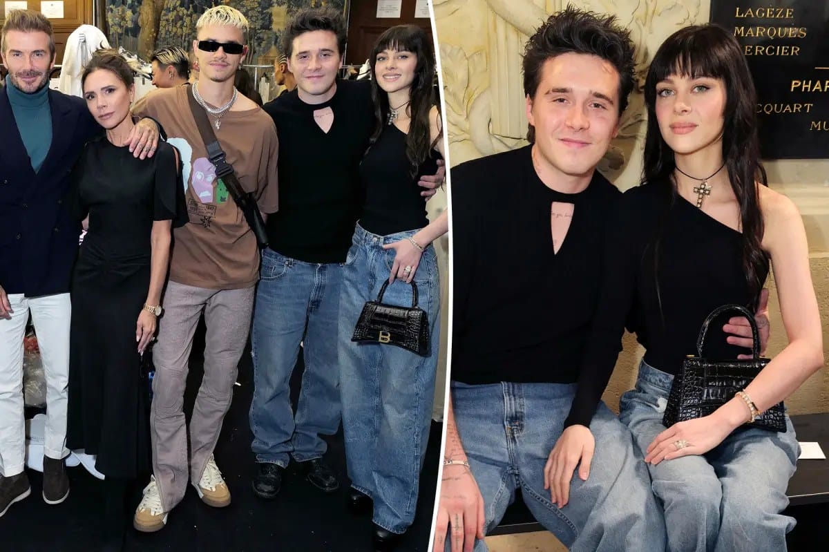 Resurfaced Paris Fashion Week clip shows Nicola Peltz with back turned to Victoria Beckham — Pagesix.com