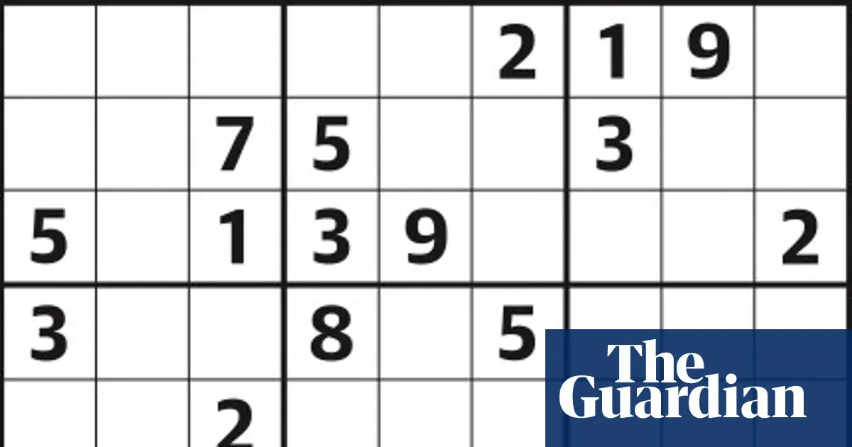Guardian Sudoku puzzle 7,188 (easy) — I.guim.co.uk