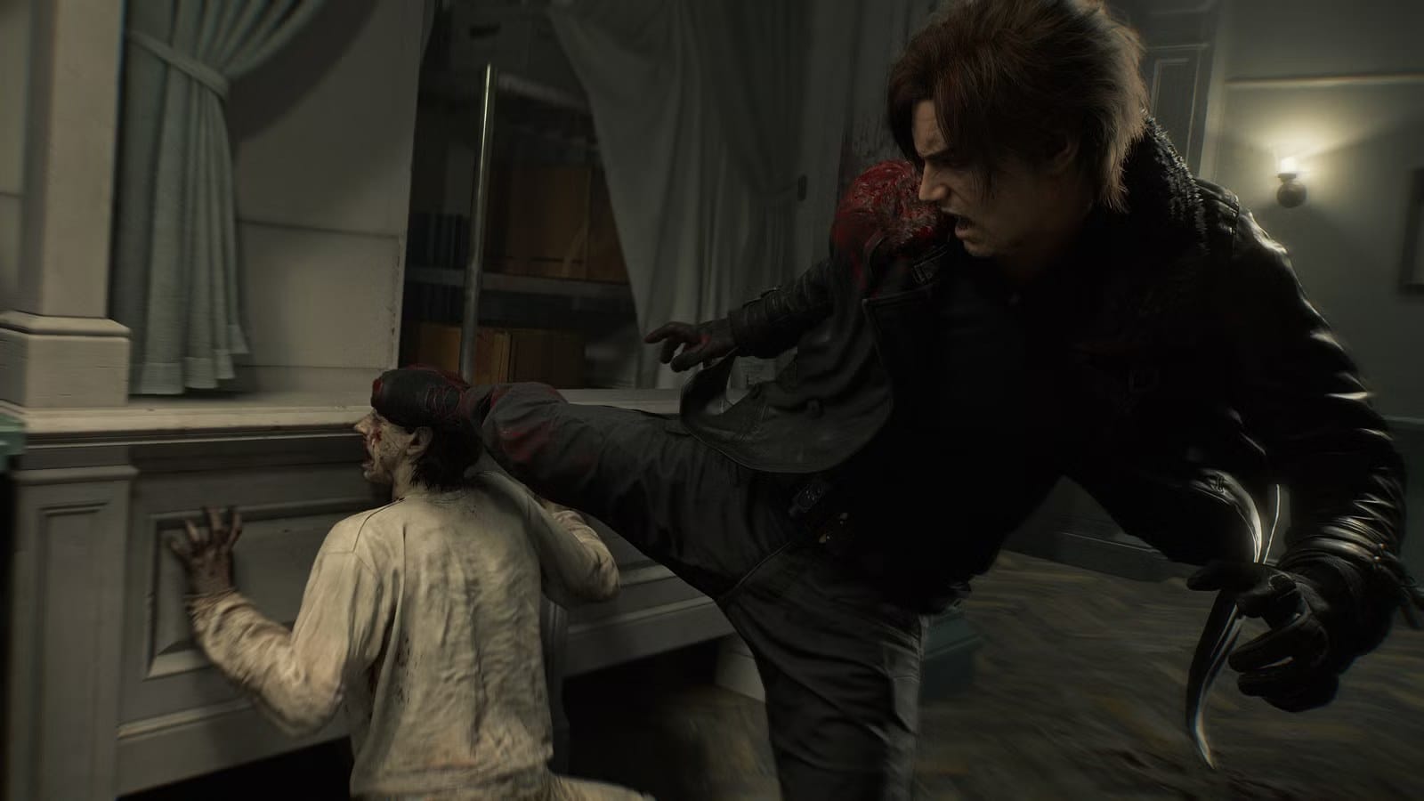 Requiem director says bloodier combat underscores Leon’s hardened state — Static0.polygonimages.com