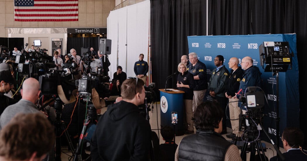 NTSB to Vote on Probable Cause of Deadly Midair Collision Near Reagan National — Static01.nyt.com