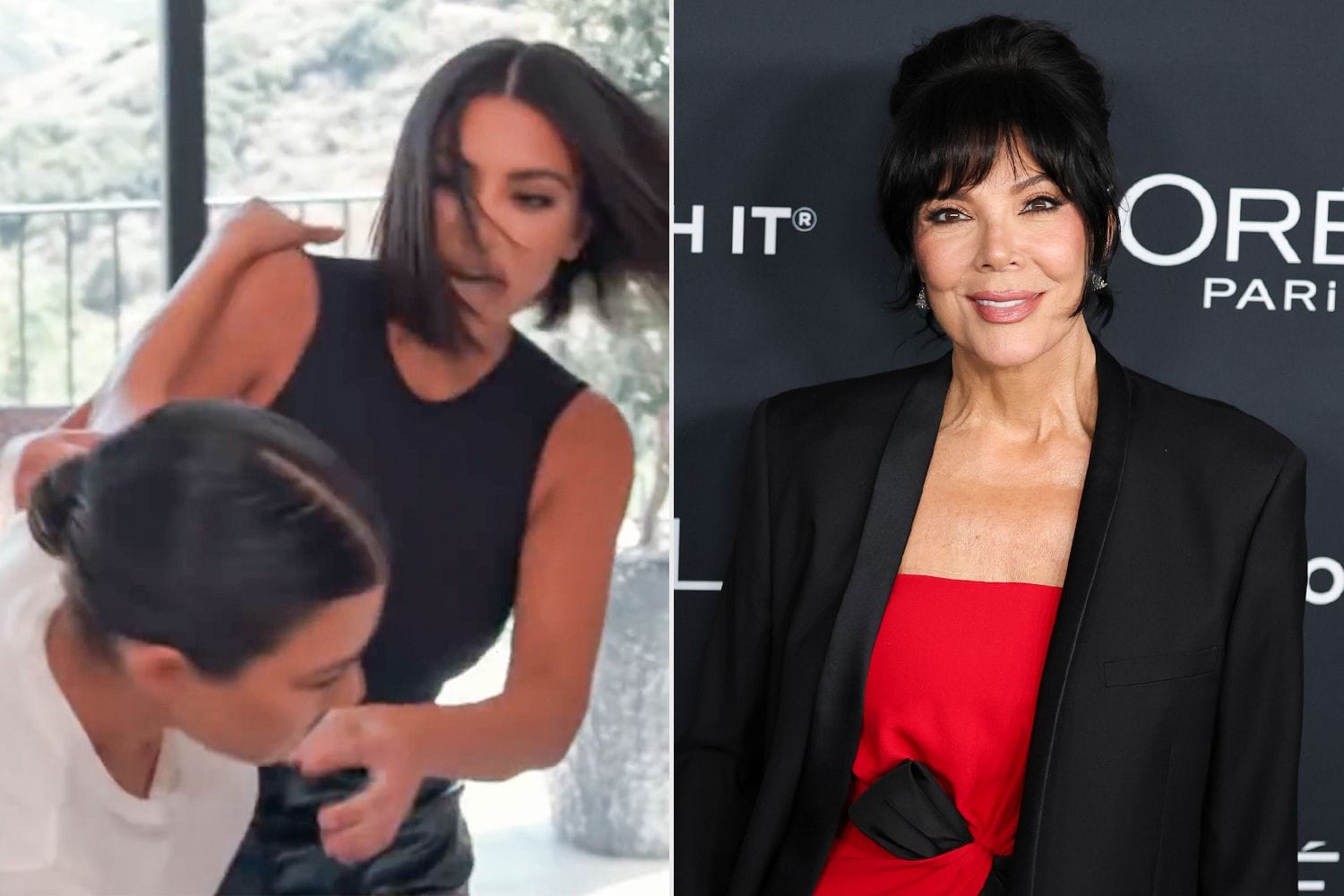 Kim Kardashian says Kris Jenner opposed airing Kourtney slap from season 18 — People.com