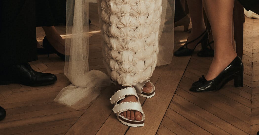 Birkenstock and Danielle Frankel to unveil bridal sandal collection — Static01.nyt.com