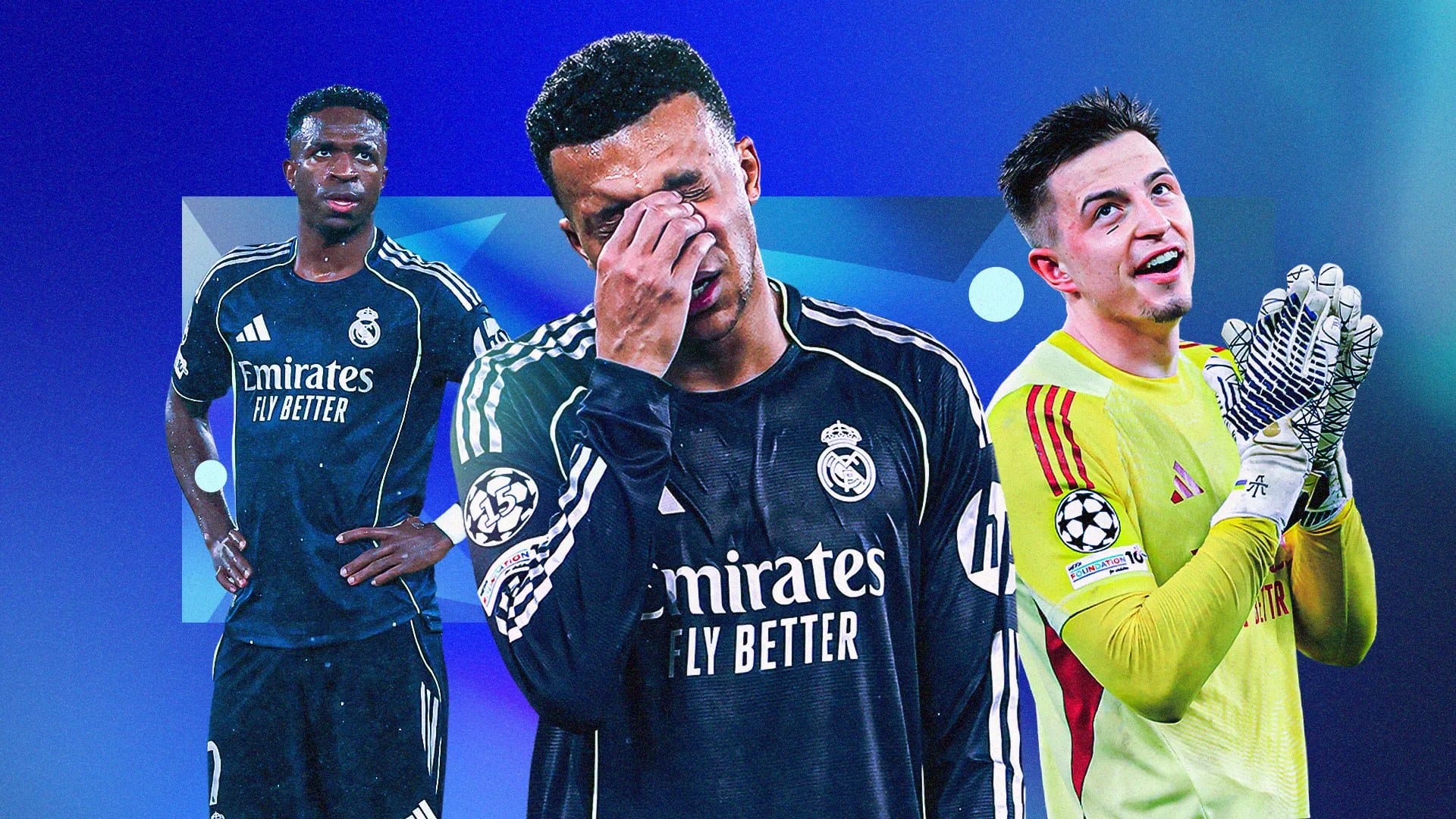 Benfica beat Real Madrid 4-2 after Trubin stoppage header; Mbappe scores twice — Assets.goal.com