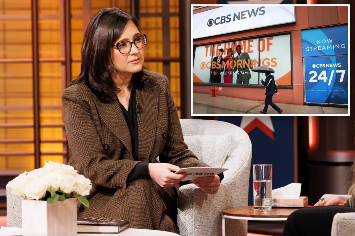 Bari Weiss faces scrutiny after slide swaps NBC and CBS in ratings chart — Pagesix.com