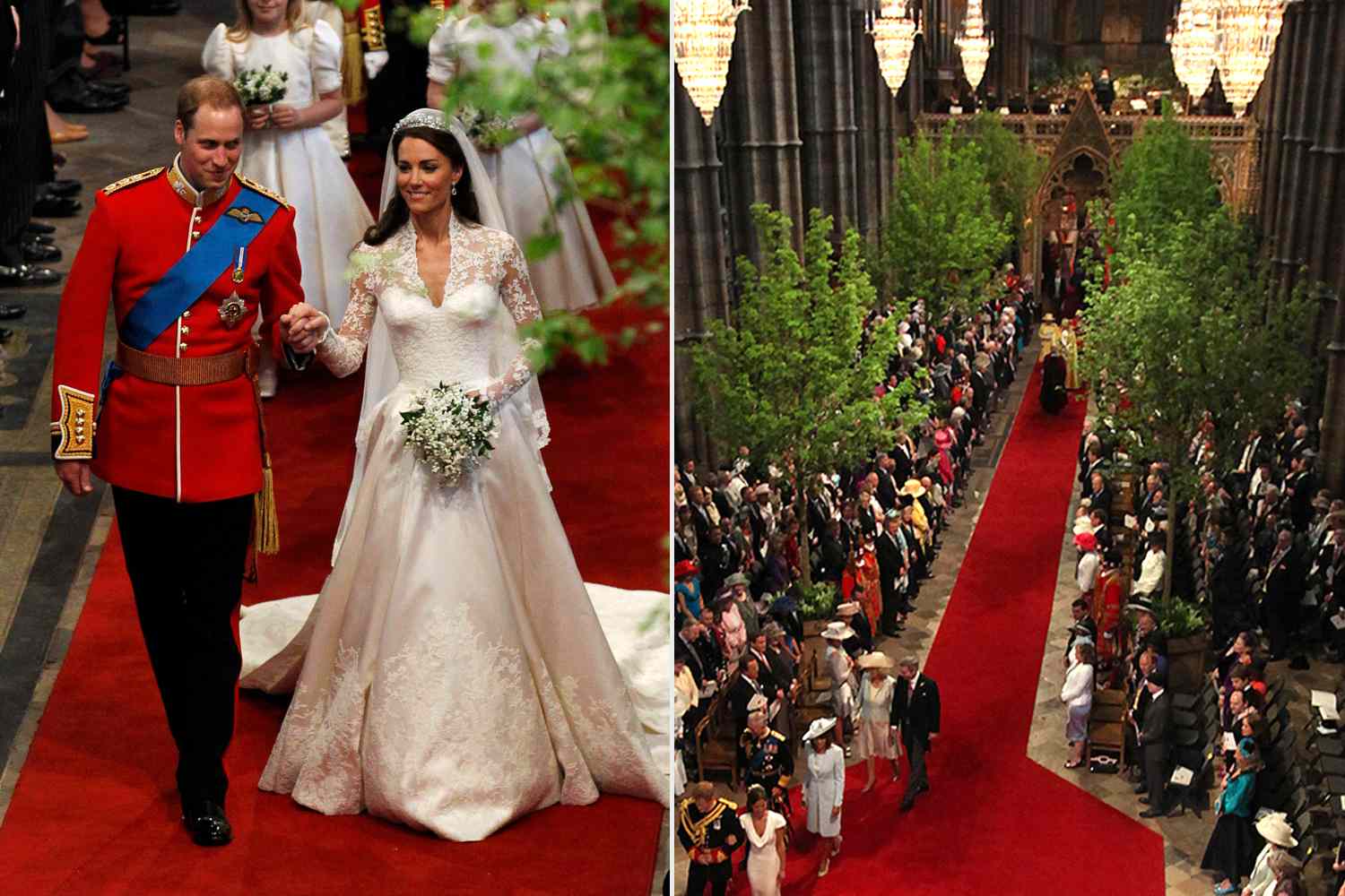 Trees from Kate and William's 2011 wedding now growing at Welsh farmhouse — People.com