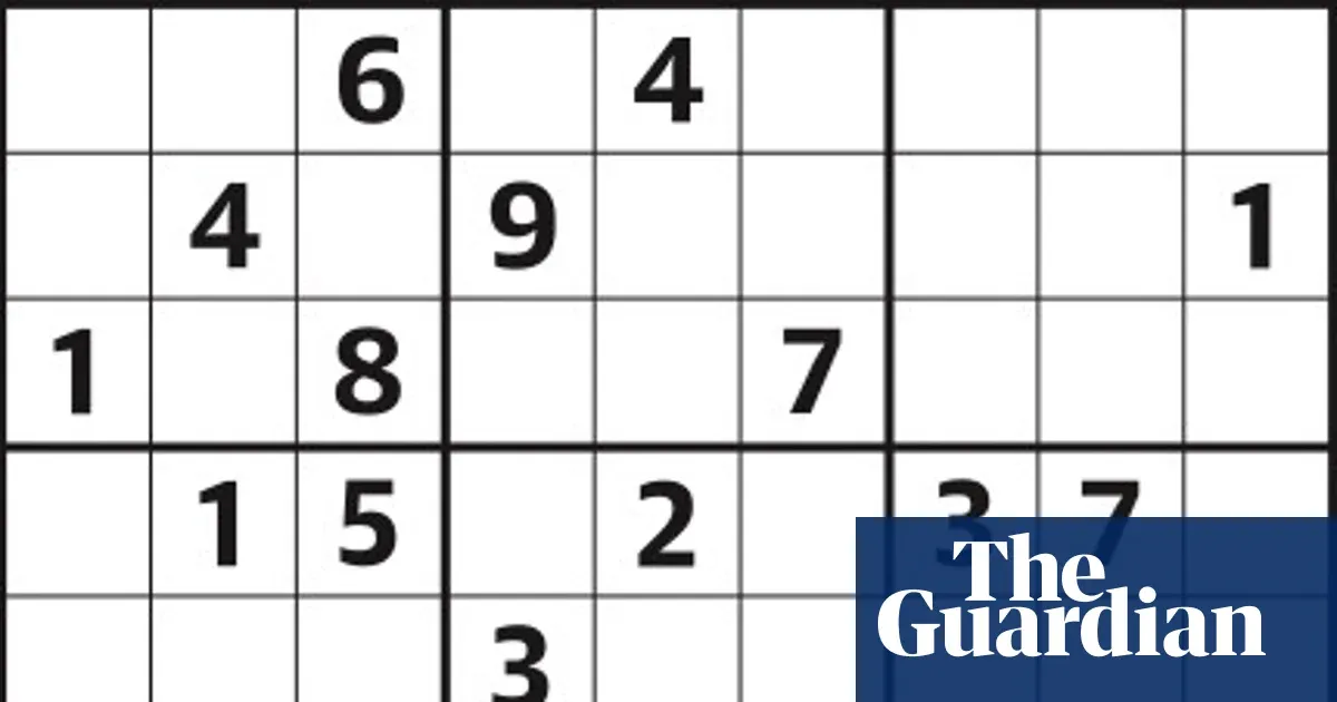 Sudoku 7,192 (hard) — I.guim.co.uk