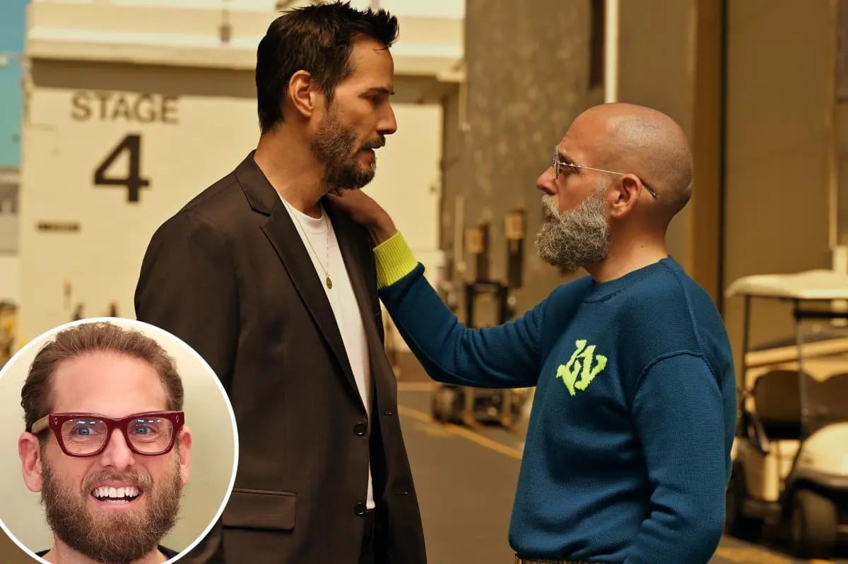 Jonah Hill appears bald and slim in still from new film Outcome — Pagesix.com