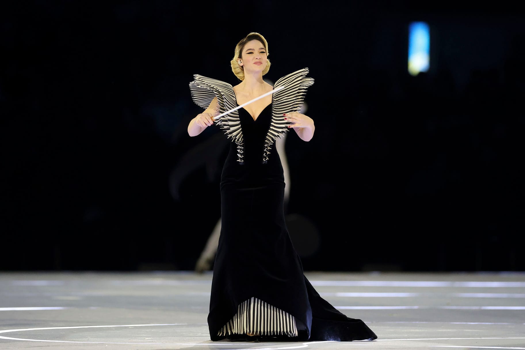 Matilda De Angelis at the Milan Cortina Opening Ceremony — Nbc