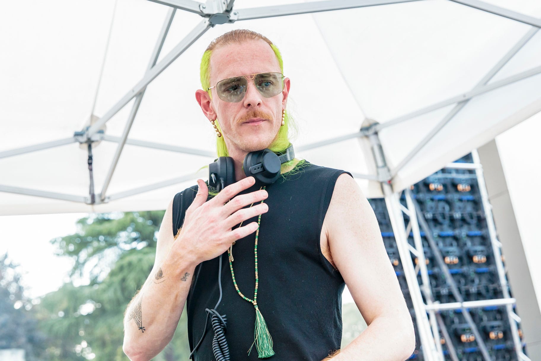 Green-Haired DJ Mace Soundtracks Milan Olympics Opening Ceremony — Nbc