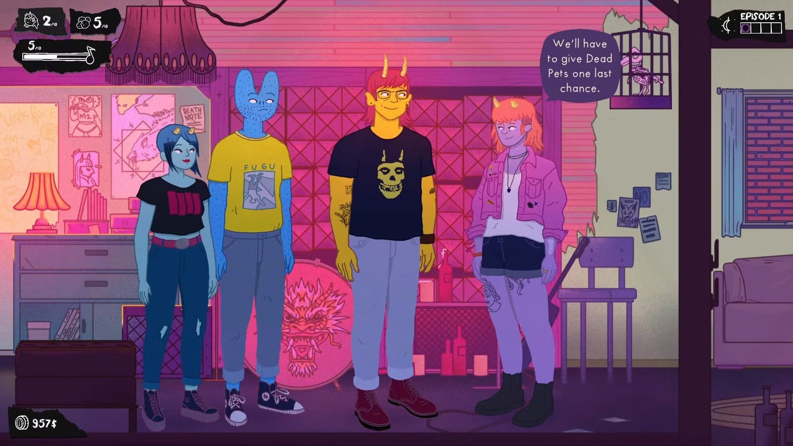 Dead Pets: A Punk Rock Slice of Life Sim review — Polygon