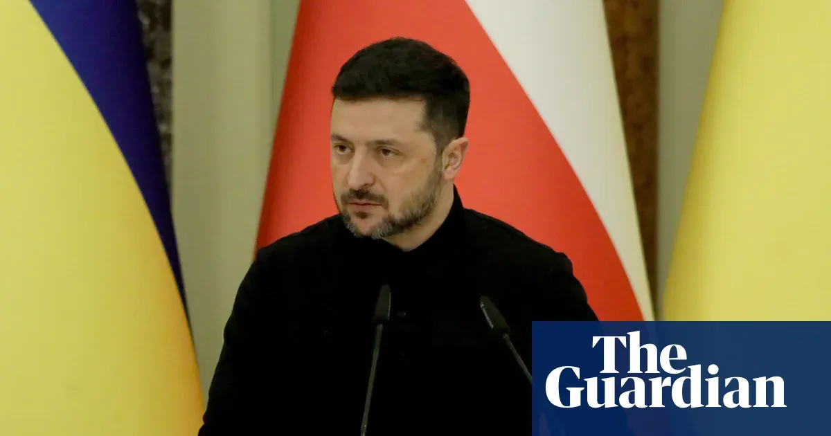 Zelenskyy says US has set June deadline for Ukraine-Russia peace deal — World news | The Guardian