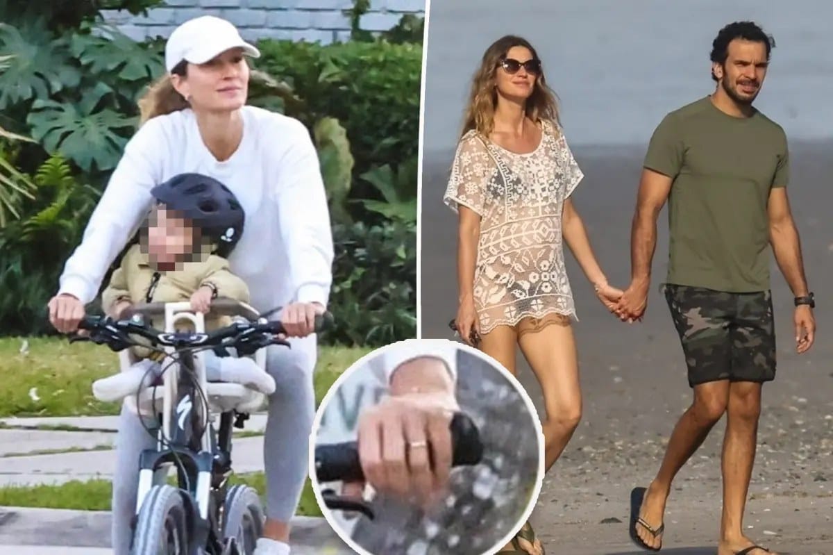 Gisele Bündchen shows off wedding ring for the first time — Pagesix