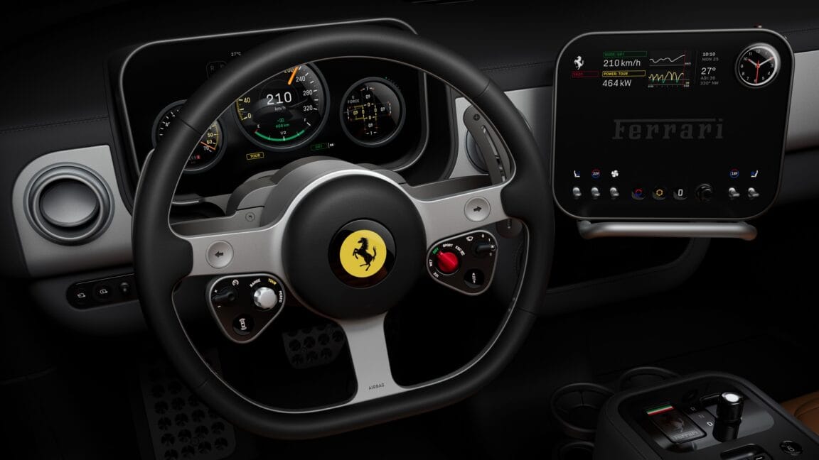 Ive and Newson bring old-school charm to Ferrari's first EV interior — Cars - Ars Technica