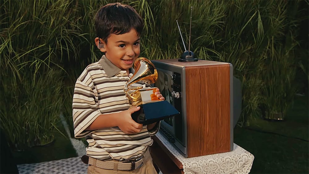 Who was the young boy Bad Bunny gave his Grammy to? — Nbc