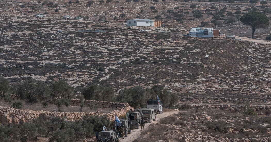Israel Expands Control Over the Occupied West Bank — NYT > World > Middle East