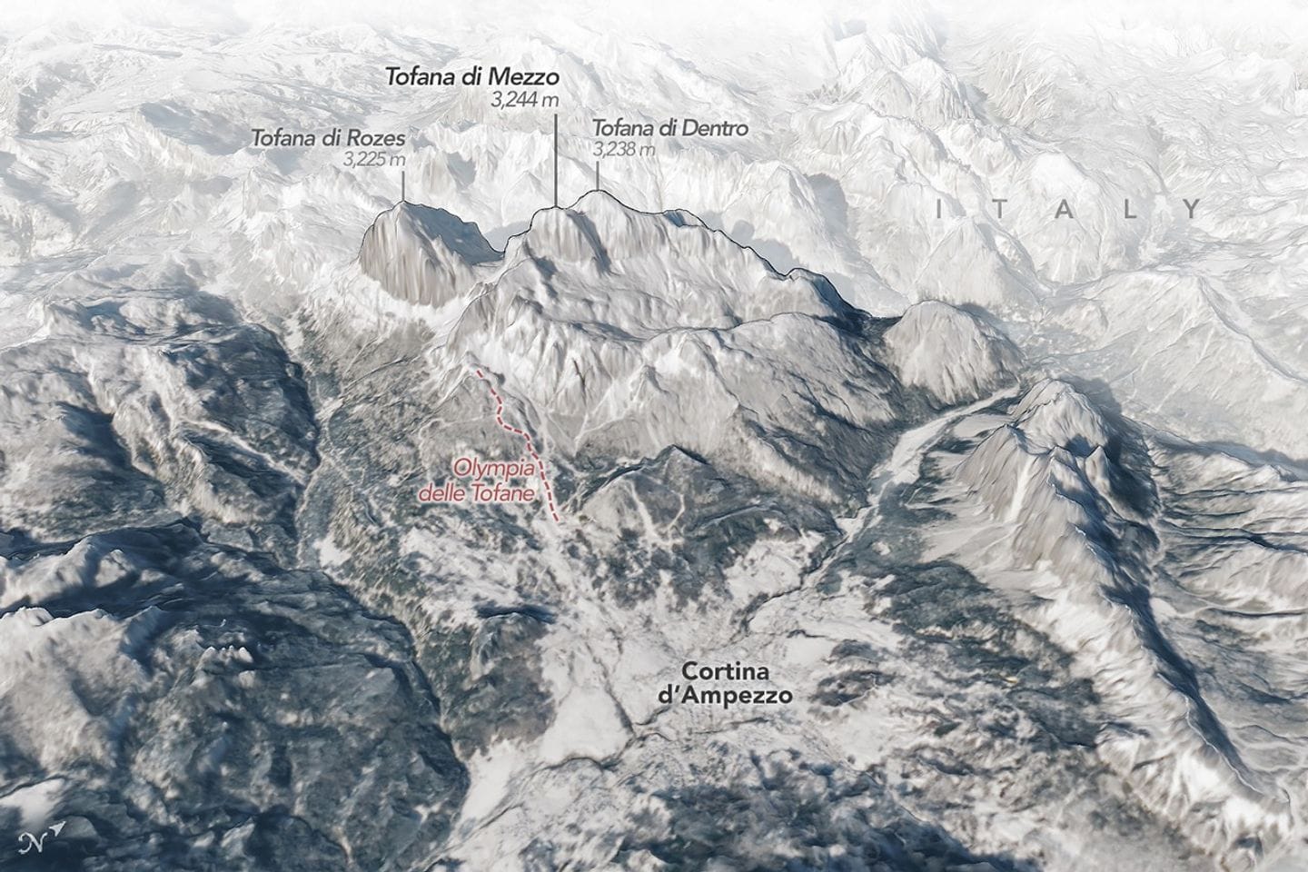 Reaching Top Speed in the Dolomites — NASA Science