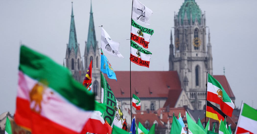 Thousands Rally for Regime Change in Iran Worldwide — NYT > World > Middle East
