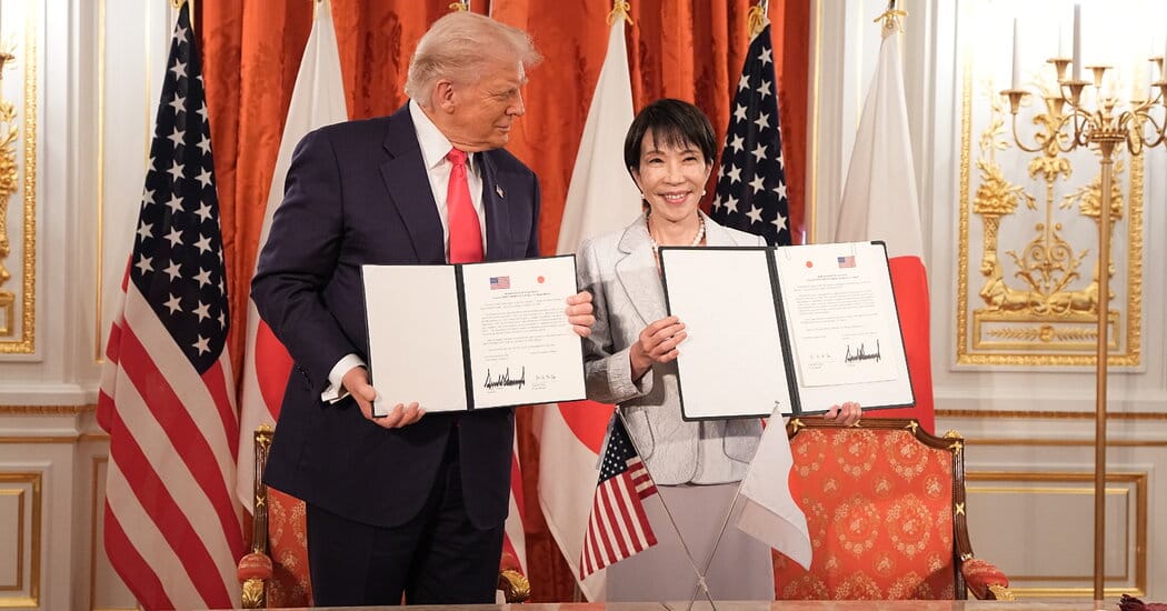 U.S. Announces $36 Billion in Japanese Investments — NYT > Business