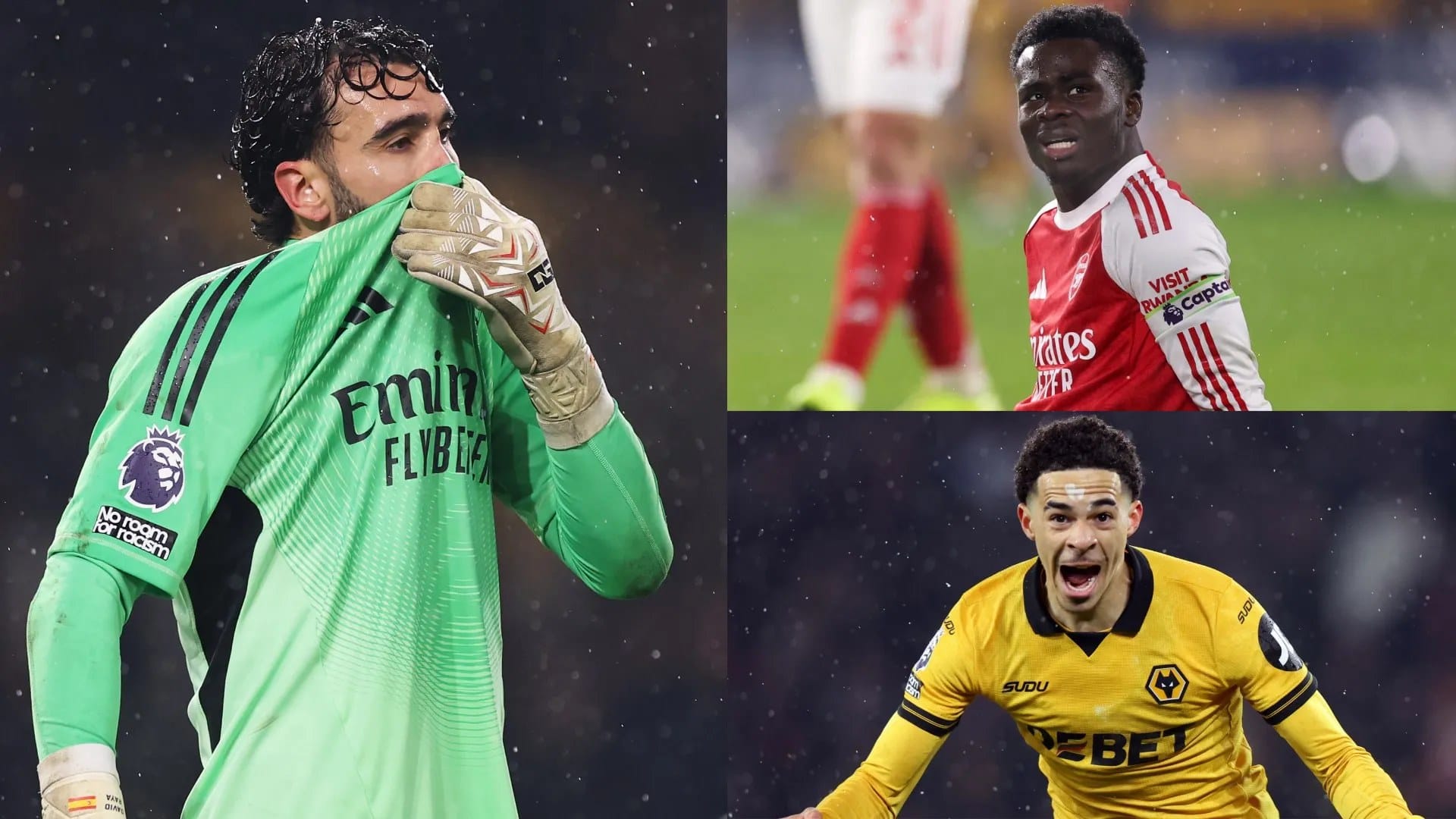 Arsenal 2-2 Wolves: Raya error costs Gunners as late Edozie equaliser — Goal