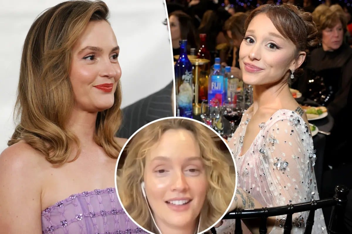 Leighton Meester defends exchange with Ariana Grande at Critics' Choice — Pagesix