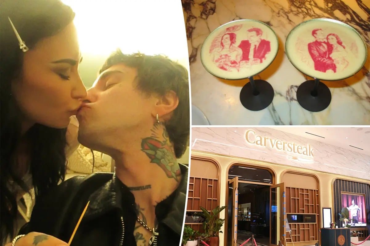 Demi Lovato leaves $500 after private Valentine's dinner — Pagesix