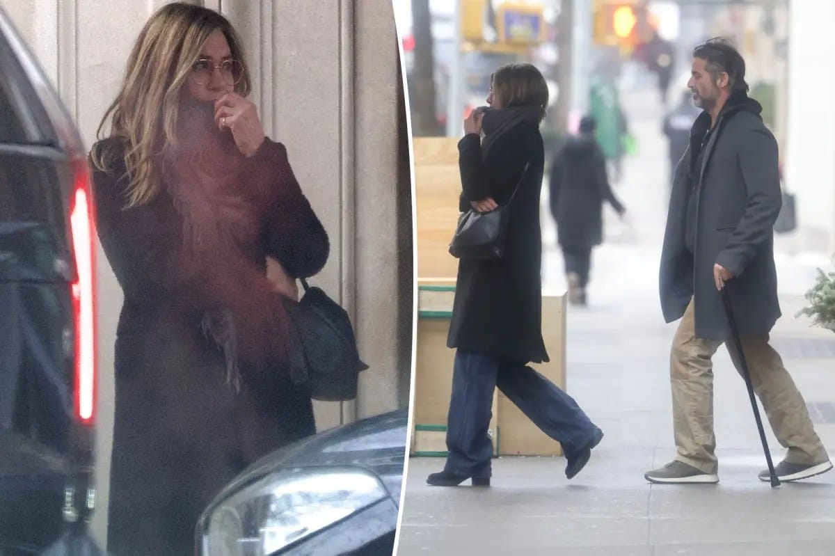 Jennifer Aniston and Jim Curtis tour Upper East Side apartment — Pagesix